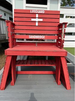 Lifeguard garden backyard chair