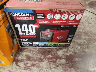 Lincoln Electric
Weld-Pak 140 Amp MIG and Flux-Core Wire Feed Welder, 115V, Aluminum Welder with Spool Gun sold separately