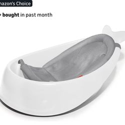 BRAND NEW Skip Hop Infant Bath Tub 3-Stage Grow With Baby Smart Sling MOBY Bathtub White Age 0+