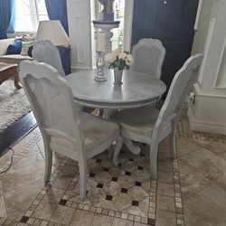 Table And 4 Chairs