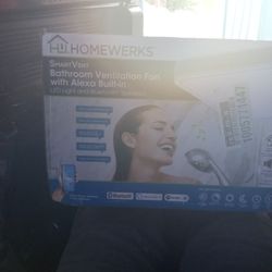 Bathroom Bluetooth Fan Speaker Led Lights With Alexia Built In