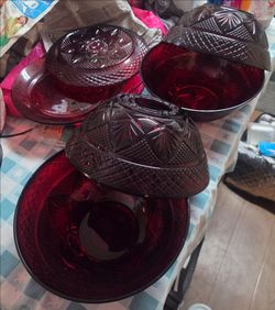 Antique Ruby - Luminarc / Cristal d'Arques-Durand