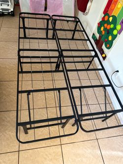 Twin Size Metal Folding Bed Frame