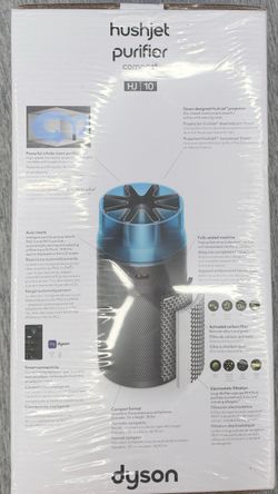 Dyson Hushjet Compact Air Purifier, Powerful and Whisper-quiet (Black/ Teal)