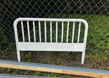 Solid wood headboard