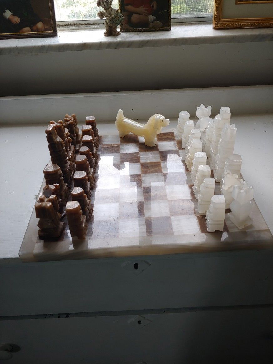 Marble Chess Set