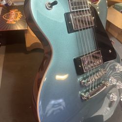 Les Paul Epiphone Pelham Blue Mint And Set Up