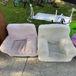 Two Pottery Barn Kids Chairs