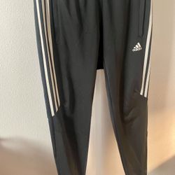 Dark Grey Adida Athletic Sweatpants