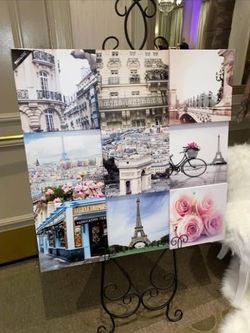 Canvas Art Multi Panel Paris AVAILABLE IF LISTED 