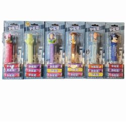 2025 Disney Parks Set of 6 PEZ Cinderella, Buzz,Woody,Mickey,Minnie,Hatbox Ghost