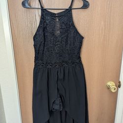 Black Dress W/Shorts