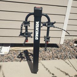 yakima double down hitch mounted 2 bike rack