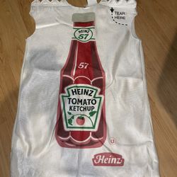 Heinz Ketchup Packet Halloween Costume 3-9 Months