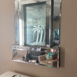 Tropical mirror with Fountain