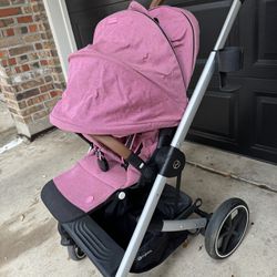 MOVING SALE cybex balios lux s stroller pink