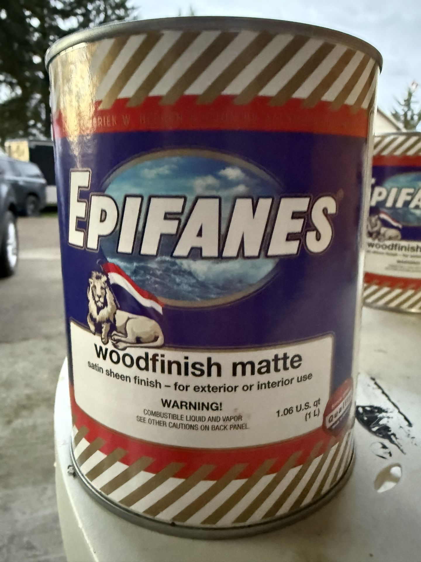 1.06 qt Epifanes Woodfinish matte