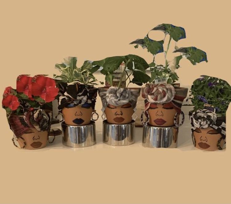 Decorative lady potheads