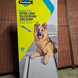 EXTRA LONG TELESCOPING DOG RAMP

