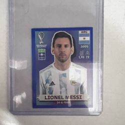 Messi Blue Sticker