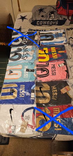 Various Mix Messi jerseys 👕⚽️🔥