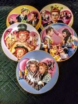 I LOVE LUCY collectible plates!!