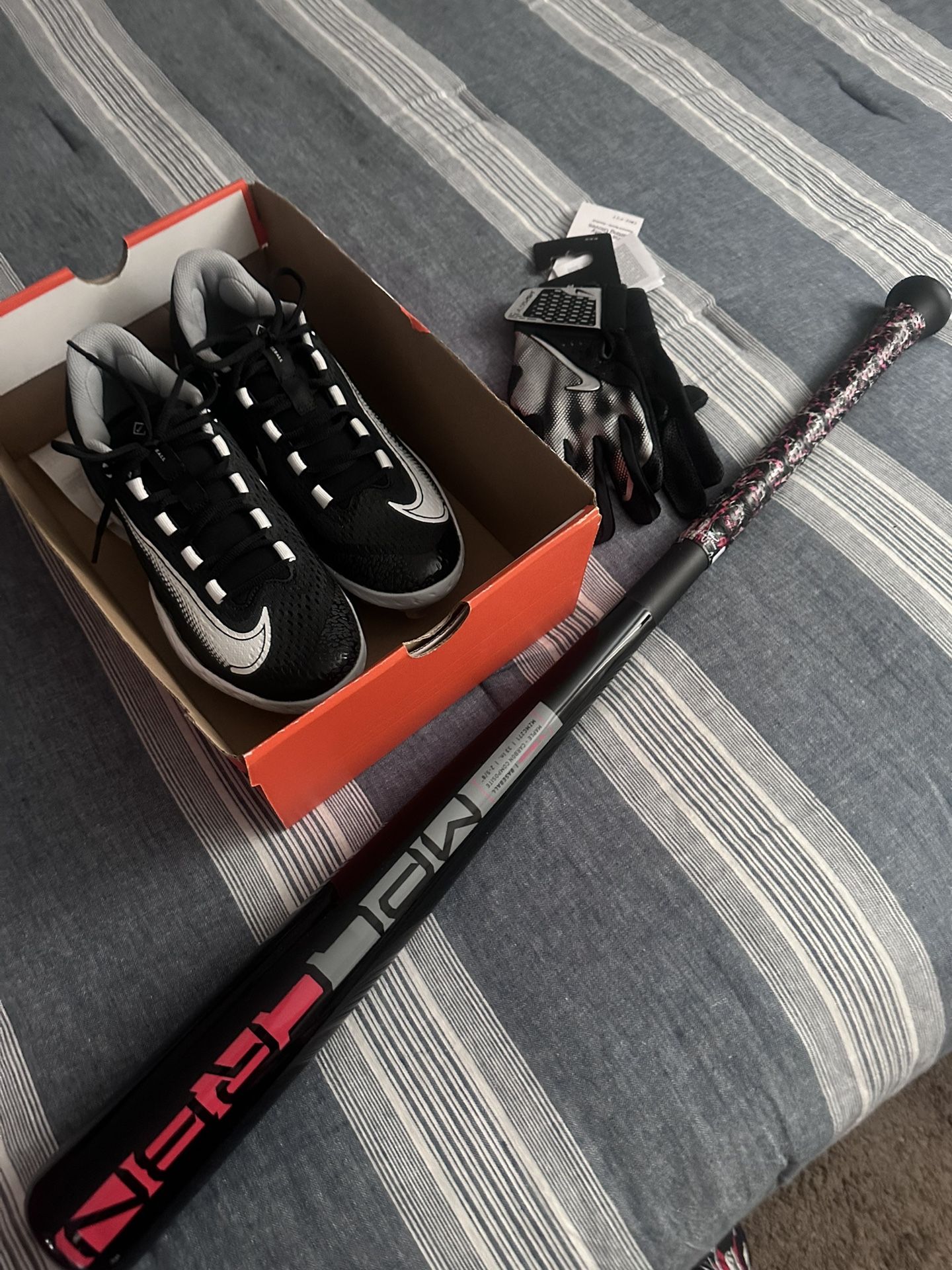 Ganchos Size8 Guantillas Size M Y Bate