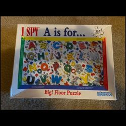 Vintage Large Briarpatch I Spy Floor Puzzle