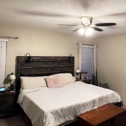 King Ashley Bed Set 4 Pieces! 