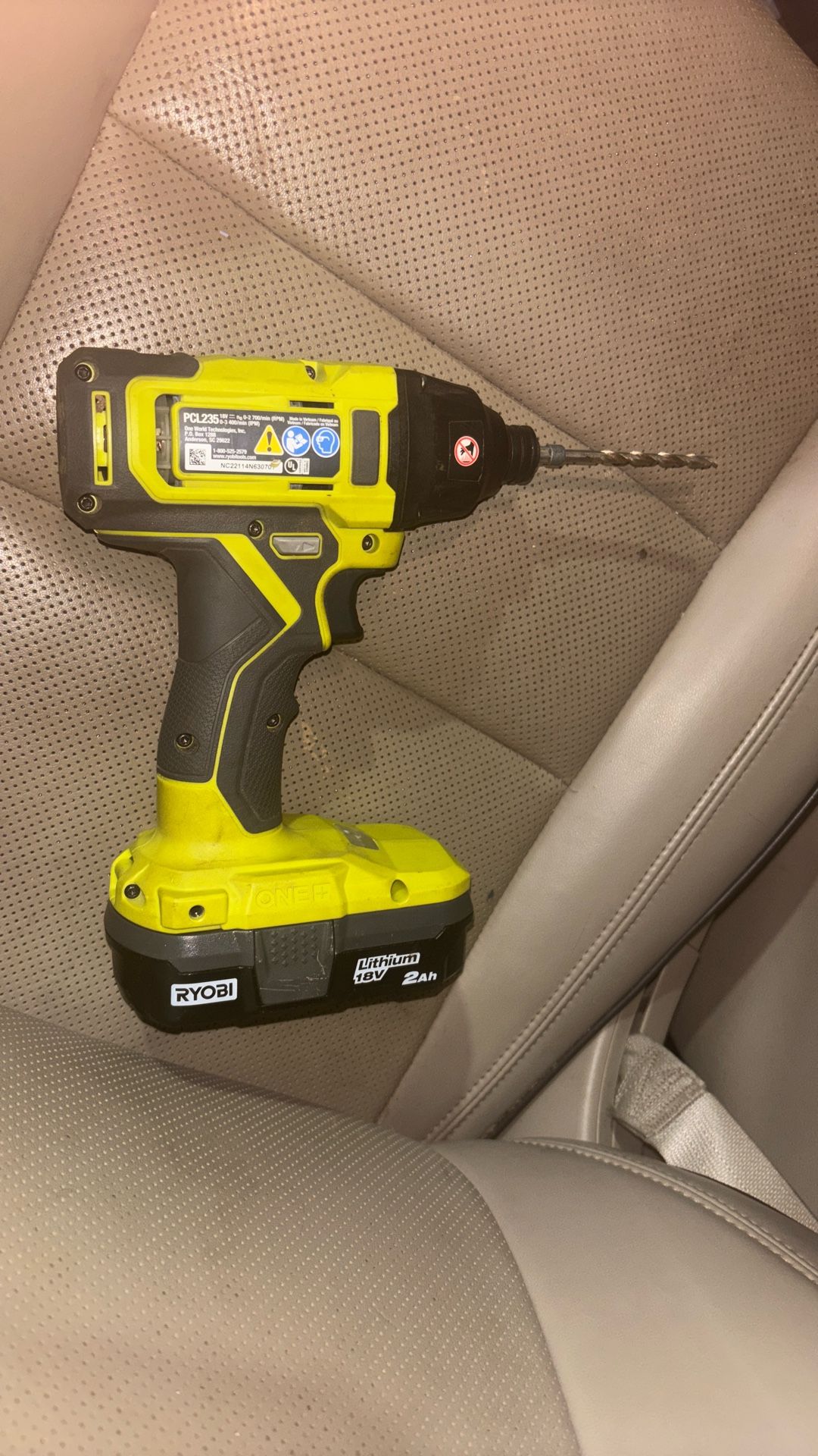 Power Drill Lithium 18V Royal RYOBI