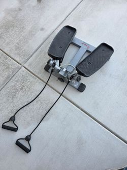 Sunny Health & Fitness Mini Stepper w/ Resistance Bands