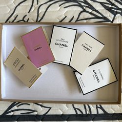 5 Pieces Chanel Perfume Samples 