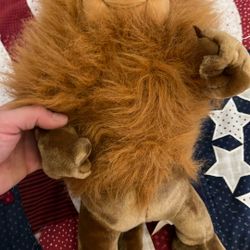 Lion Plush From Wizard Of Oz Vintage 