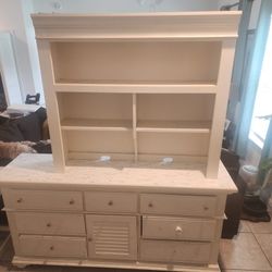 Dresser , Desk And SHELF COMBO