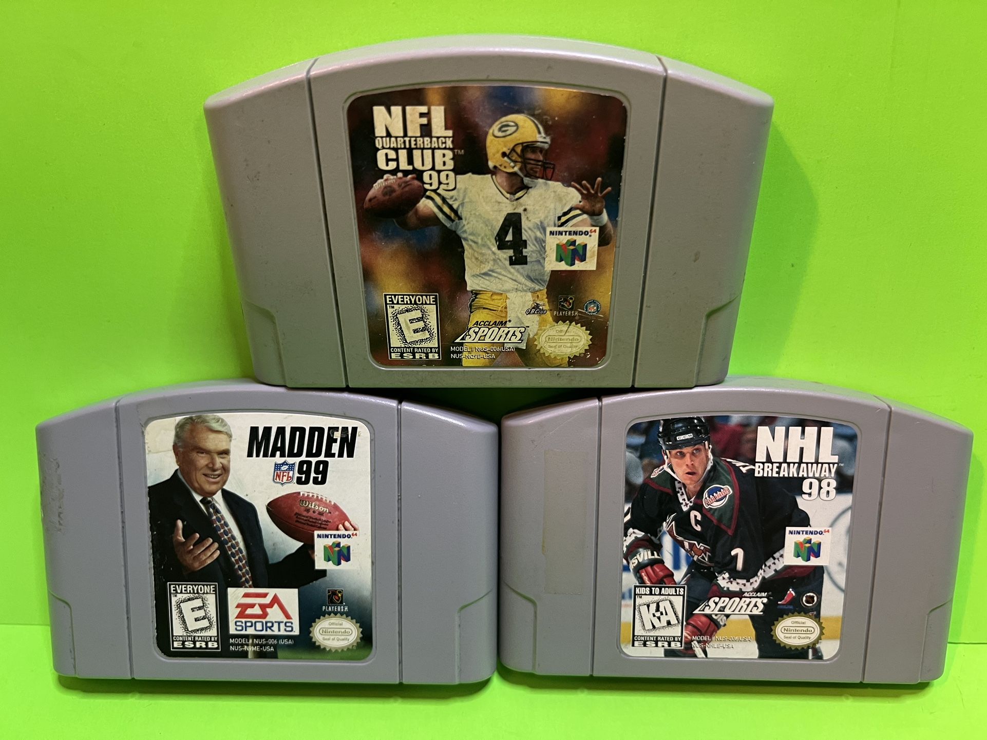 3 Nintendo 64 Games