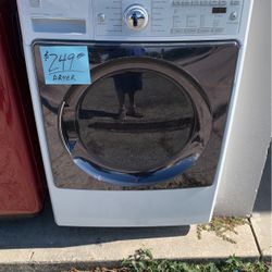 Kenmore Front Load Dryer King Size White  . Warranty  . Delivery Available . 2203 Fowler St. 33901