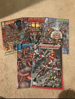 1994 Youngblood Comics 6-10 ( Image Comics)
