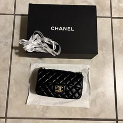 Chanel Quilted Lambskin Flap Bag