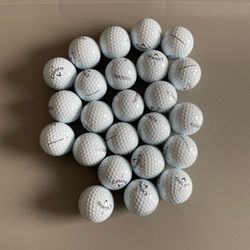 2 DOZEN NEW CALLAWAY CHROME TOUR X PRACTICE GOLF BALLS