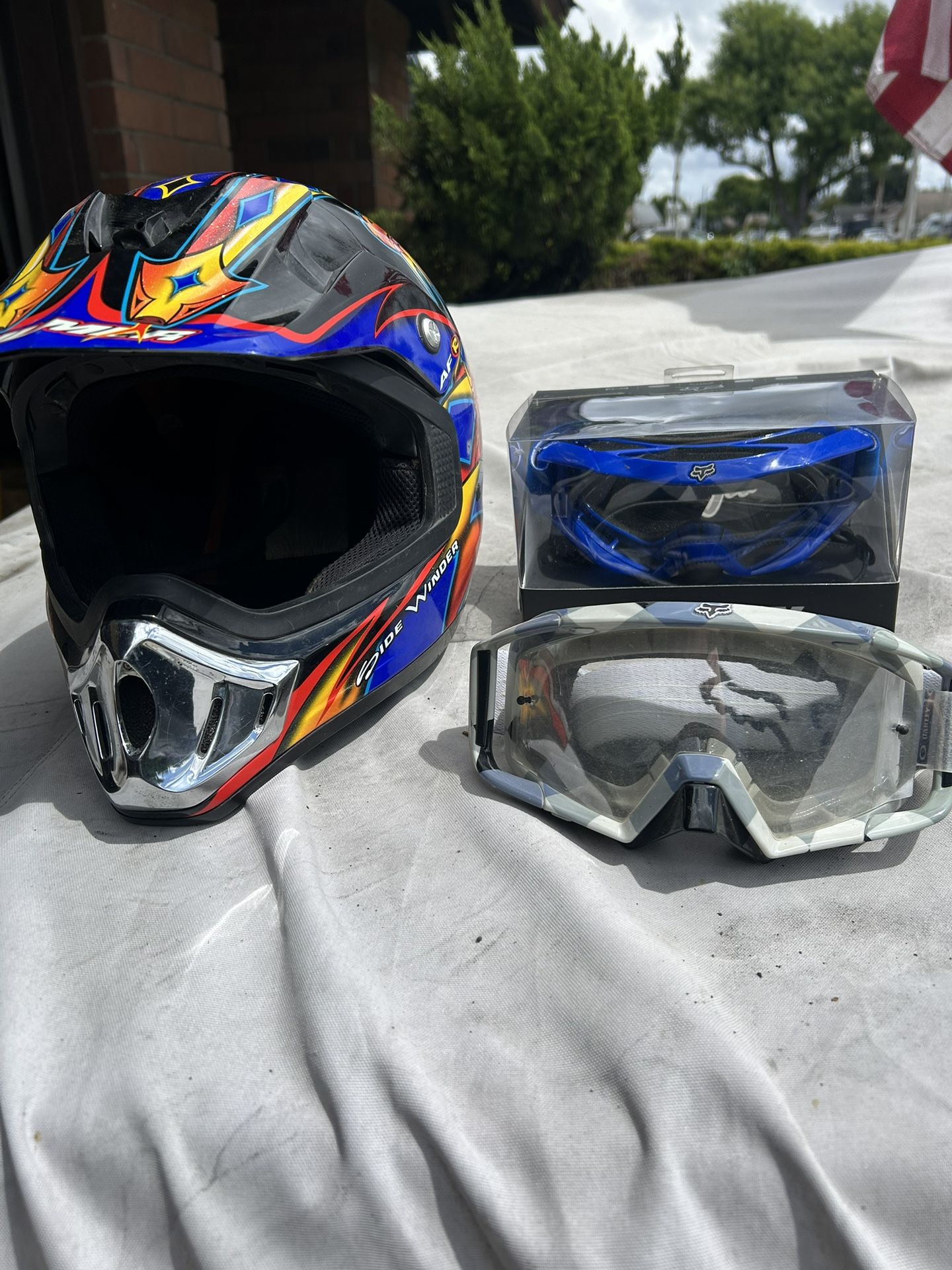 Fulmer AFR Helmet Plus Goggles