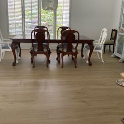 Maple Wood Dining Set