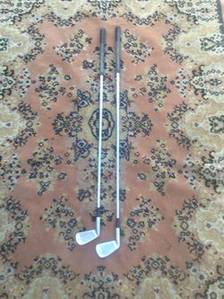 Championship Custom Northwestern Golf Clubs Lot-2 Size 3 & Size 7
