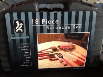 18 piece BBQ set