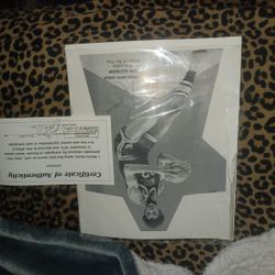 Autographed Art 🎨 Certificate Of Authenticity 