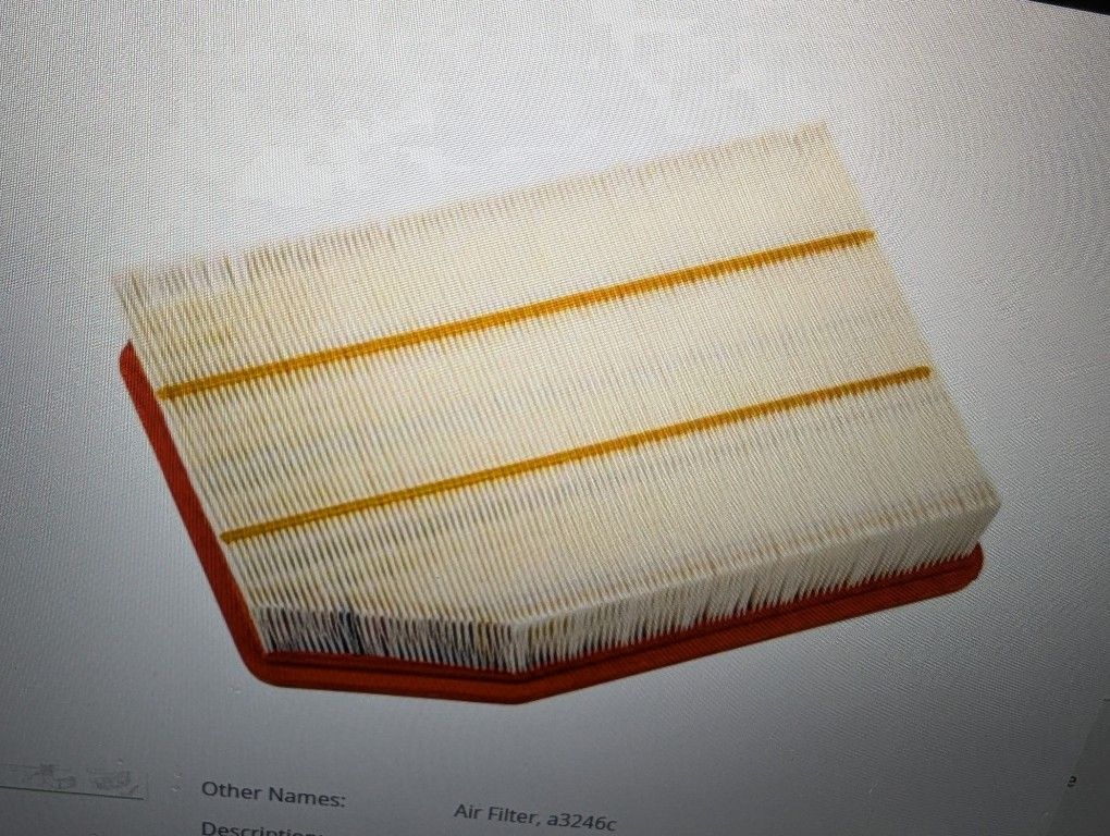2023 Chevrolet Silverado OEM Engine Air Filter 