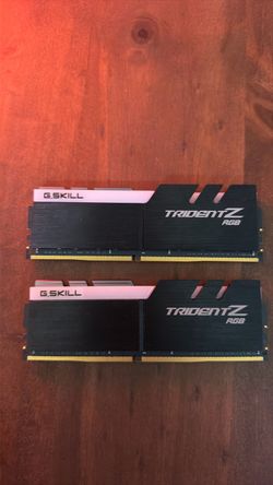 G.Skill Trident Z RGB RAM Kit (2 Sticks) 16gb each