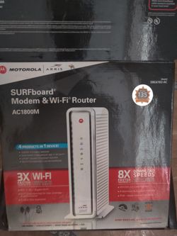 Motorola ARRIS SURFboard AC1800M Modem & Wi-Fi Router