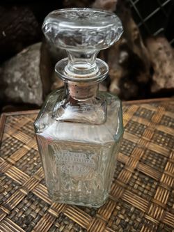 Vintage decanter