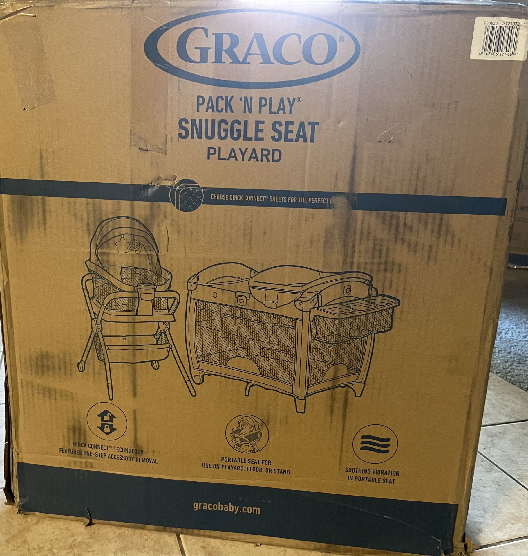 BRAND NEW Graco Pack ‘n Play Snuggle Seat Playard, Mullaly