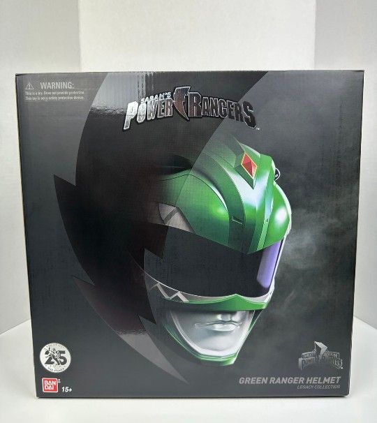 Power Rangers Green Ranger Legacy Helmet 